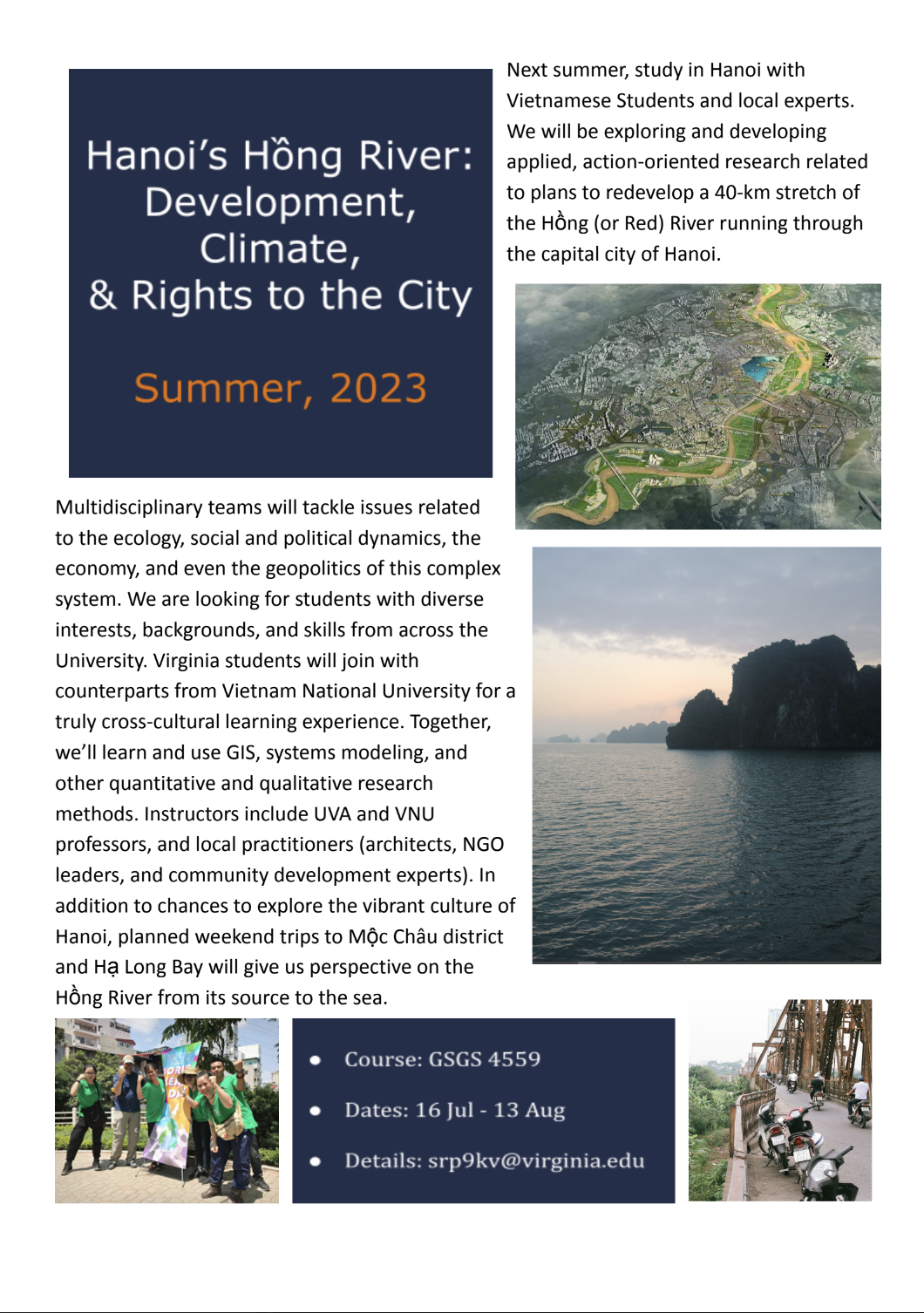 UVA in Vietnam: Info Session for Summer 2023