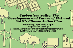 Carbon Neutrality: The Development and Future of UVA and W&M's Climate Action Plan
