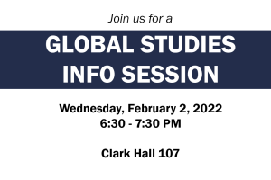 Global Studies Info Session