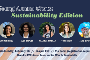 Young Alumni Chats: Sustainability Edition