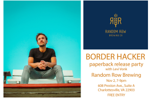 Border Hacker Paperback release party