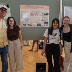 Students and Prof. Edmunds at Global Futures Symposium