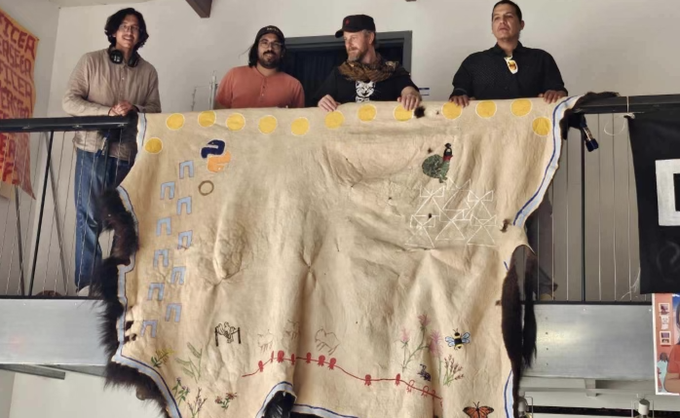 Painted Buffalo Robe